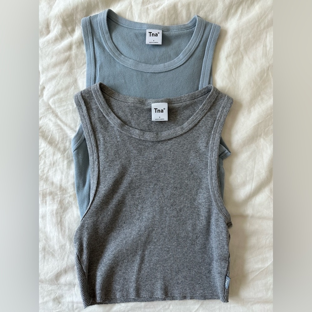 TNA cropped crew tank